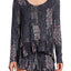 Josie by Natori Grey-Printed Luna Lounge Set