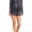 Josie by Natori Grey-Printed Luna Lounge Set