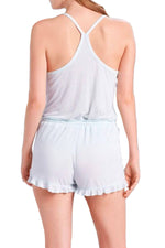 Josie by Natori Heathers Jersey Modal Short in Sky