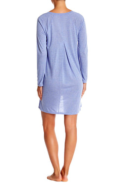 Josie by Natori Heathers Sleepshirt in Blue thumbnail 4
