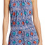 Josie by Natori Mesmerized Modal Romper in Navy/Cream