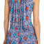Josie by Natori Mesmerized Modal Romper in Navy/Cream
