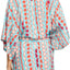 Josie by Natori True-Blue/Cotton-Candy Summer Festival Happi-Coat
