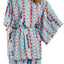 Josie by Natori True-Blue/Cotton-Candy Summer Festival Happi-Coat