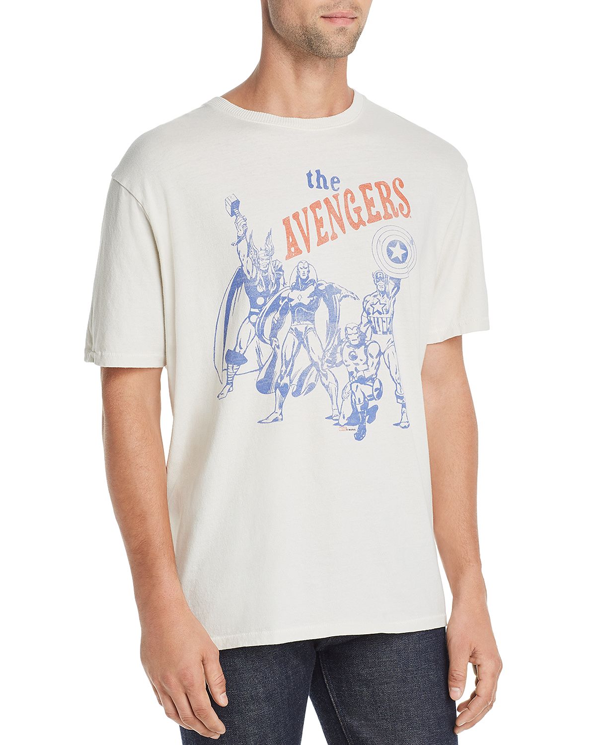Junk Food Avengers Graphic Tee Sea Fog