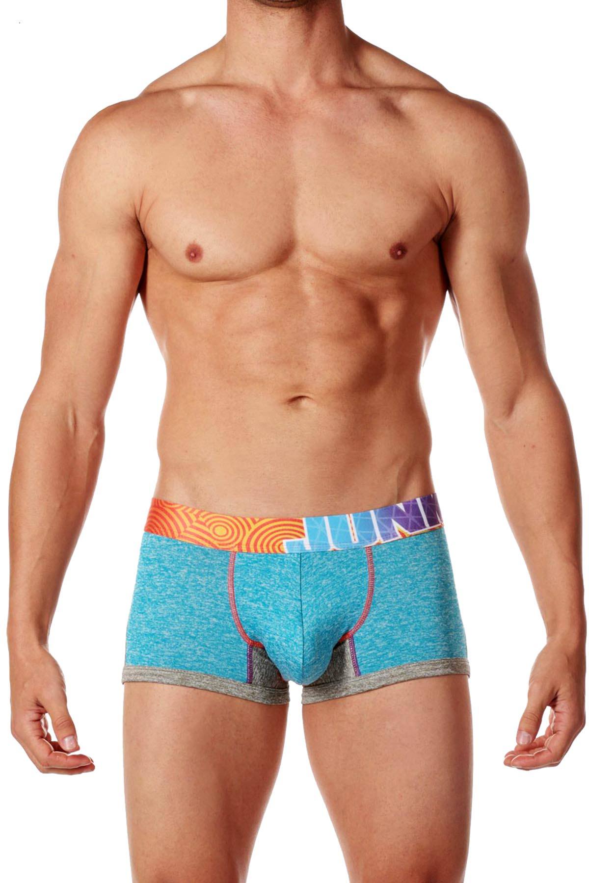 Junk Underjeans Blue-Heather Disco Trunk