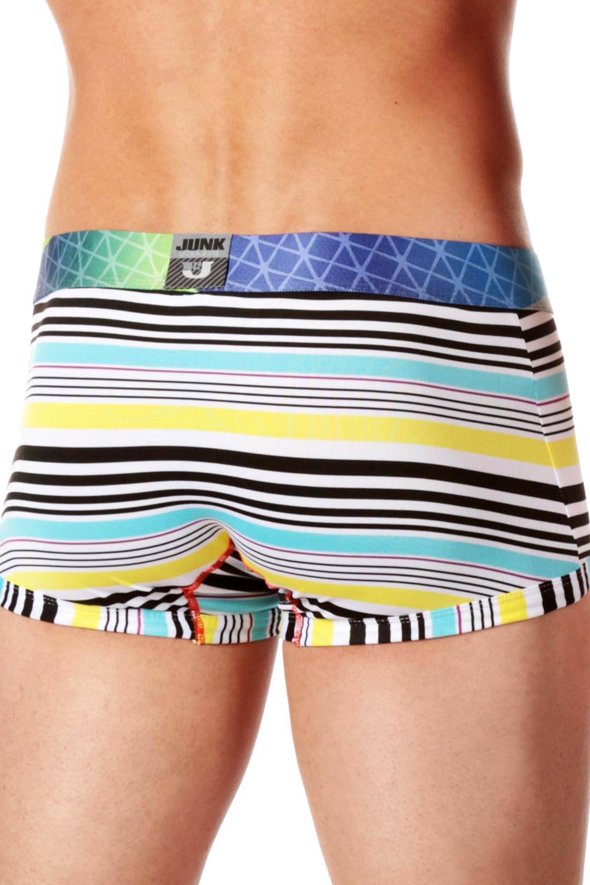 Junk Underjeans Blue/Multi Striped Balero Trunk