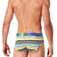 Junk Underjeans Blue/Multi Striped Hustle Brief