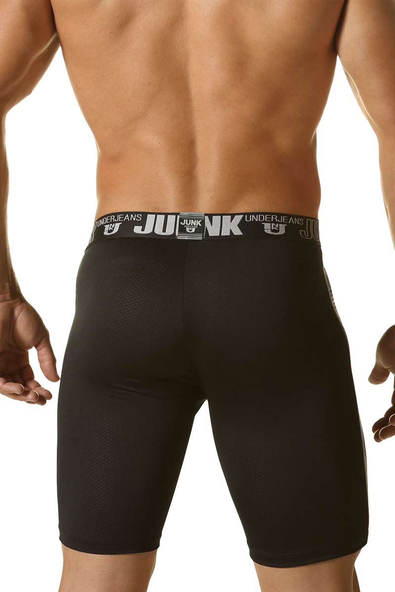 Junk Underjeans Charcoal Snare Knee Length Boxer