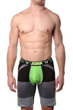 Junk Underjeans Green Flash Knee-Length Boxer Brief thumbnail 1
