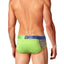 Junk Underjeans Green Heather Color-Block Grind Brief