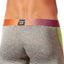 Junk Underjeans Green-Heather Zip-Front Twist Trunk