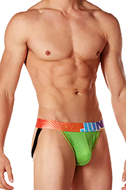 Junk Underjeans Green Zydeco Jockstrap thumbnail 1