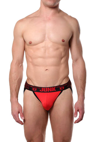 Junk Underjeans Hot-Red Aura Jock