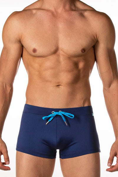 Junk Underjeans Navy Zallaq Swim Trunk