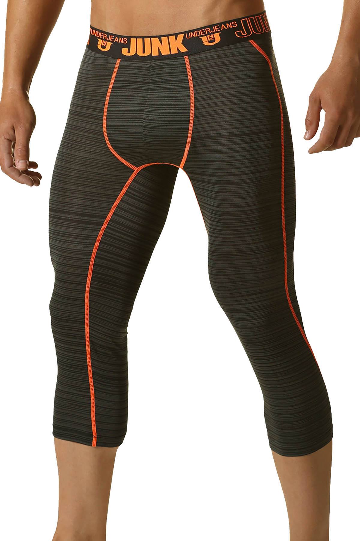 Junk Underjeans Orange Balance Shin-Length Legging