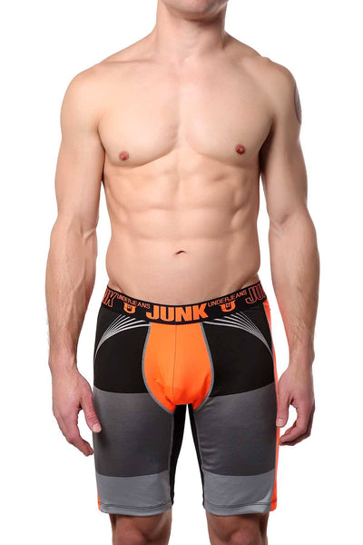 Junk Underjeans Orange Flash Knee-Length Boxer Brief