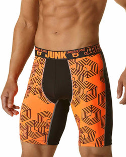 Junk Underjeans Orange Snare Knee Length Boxer thumbnail 1