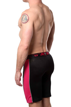 Junk Underjeans Pink Flash Knee-Length Boxer Brief thumbnail 2