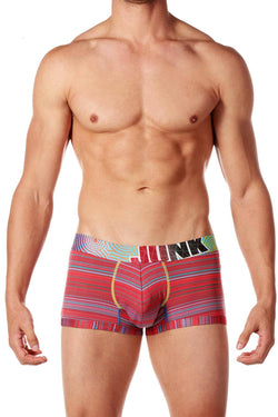Junk Underjeans Red/Multi Striped Balero Trunk thumbnail 1