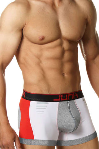 Junk Underjeans Red Sideline Trunk