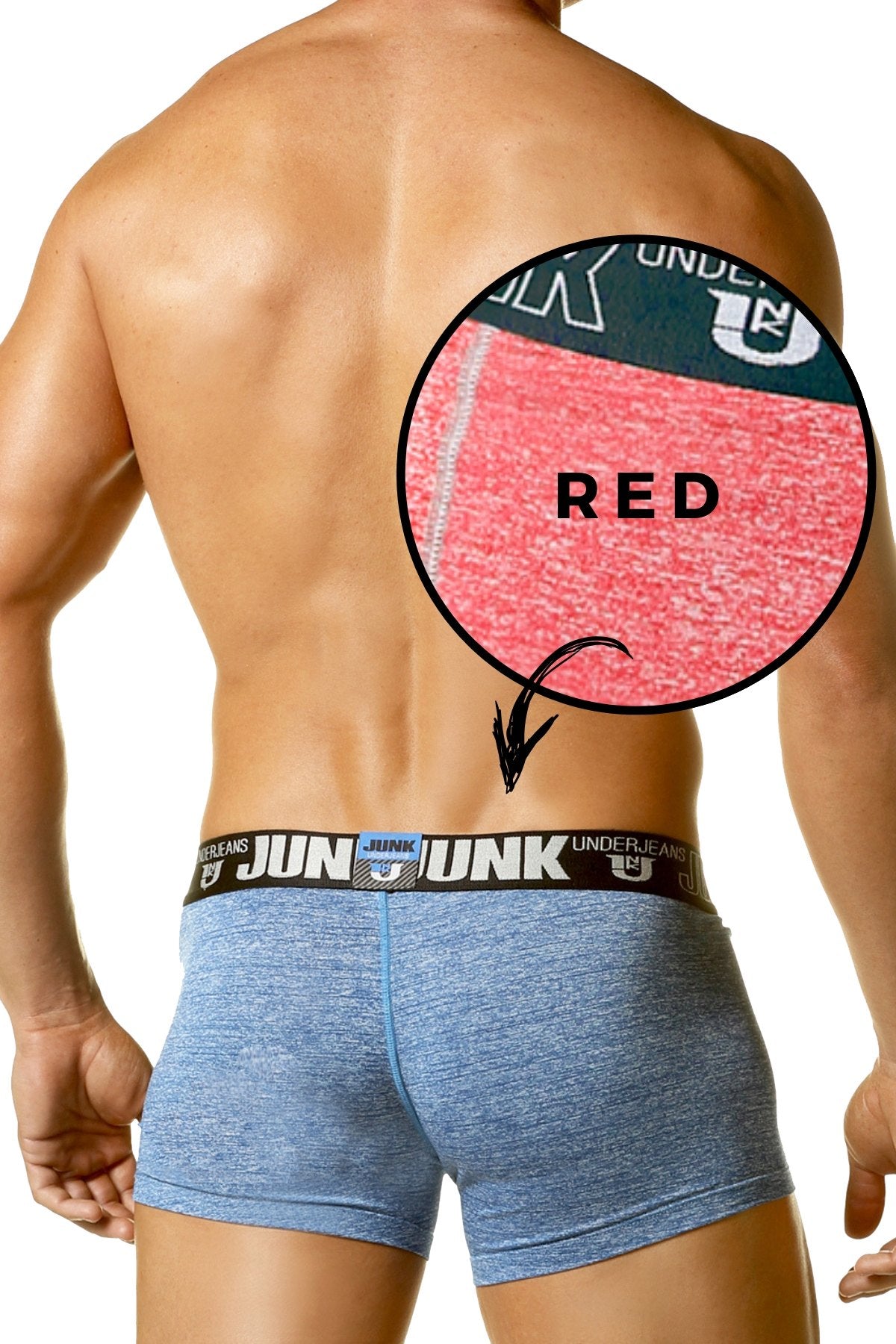 Junk Underjeans Red Sweat Trunk