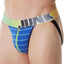 Junk Underjeans Royal-Blue Jive Zipper-Pouch Jockstrap