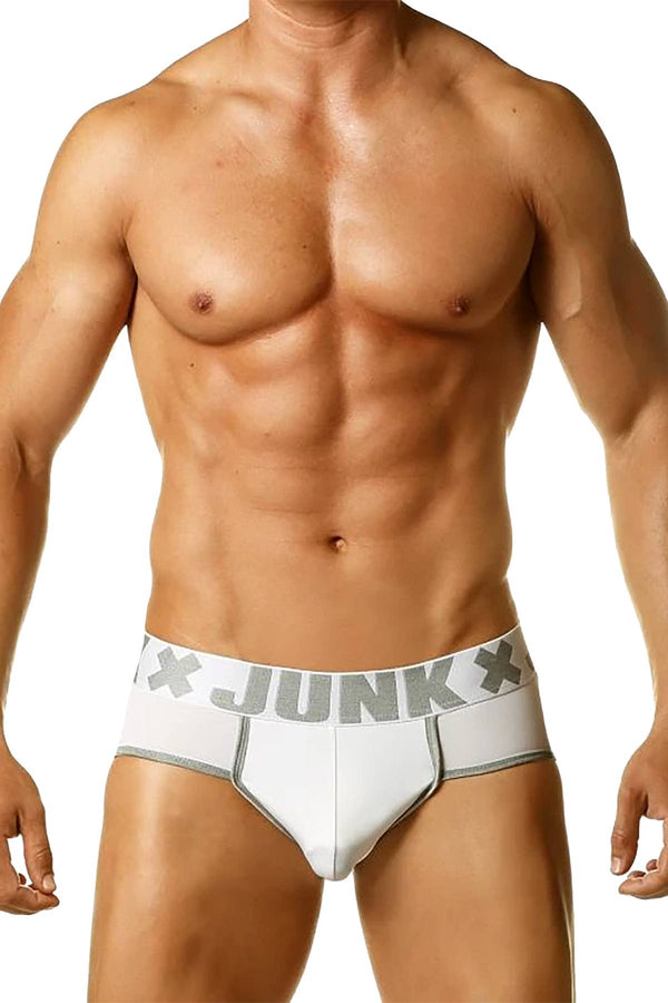 Junk Underjeans White Burn Brief