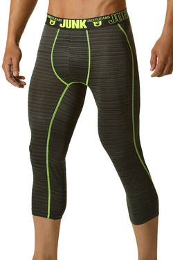 Junk Underjeans Yellow Balance Shin-Length Legging thumbnail 1