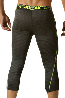 Junk Underjeans Yellow Balance Shin-Length Legging thumbnail 2