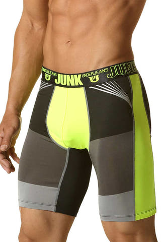 Junk Underjeans Yellow Flash Knee Length Boxer