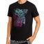 Just Cavalli Embellished Graphic Tee Black