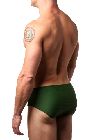 JustinCase Forest Green Swim Bikini