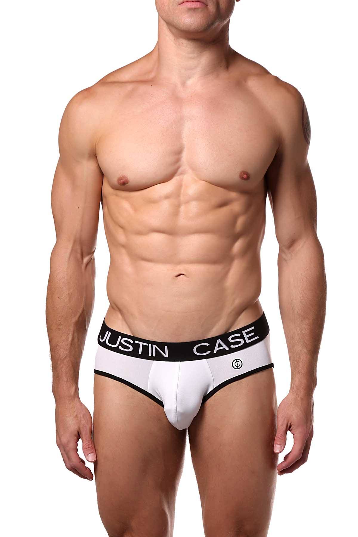 JustinCase White Rupaul Limited-Edition Brief