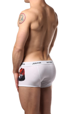 Justus Boyz White Race Car Trunk thumbnail 2