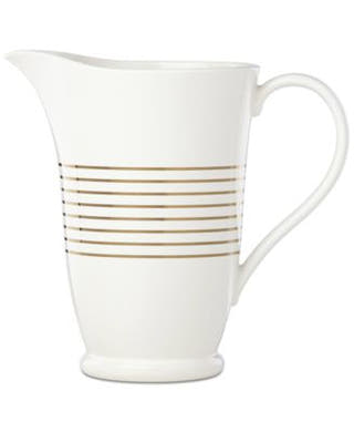 KATE SPADE CHINA/LENOX CHARLANE GOLD PITCHER NO COLOR