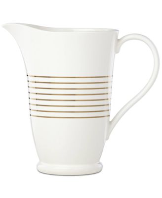 KATE SPADE CHINA/LENOX CHARLANE GOLD PITCHER NO COLOR