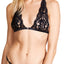 KENDALL+KYLIE Black Lace Racerback Bralette