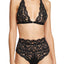 KENDALL+KYLIE Black Lace Racerback Bralette