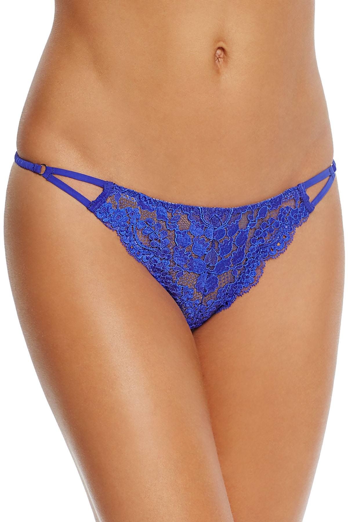 KENDALL+KYLIE Blue Lace V-String