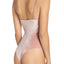KENDALL+KYLIE Rose-Dust Velvet Plunge Bodysuit
