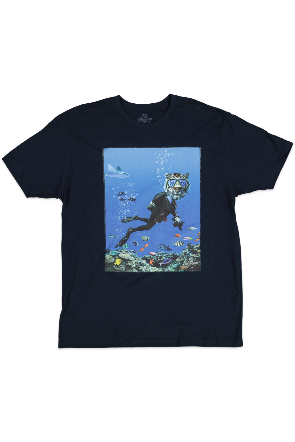 KID DANGEROUS NAVY SCUBA DIVER TEE