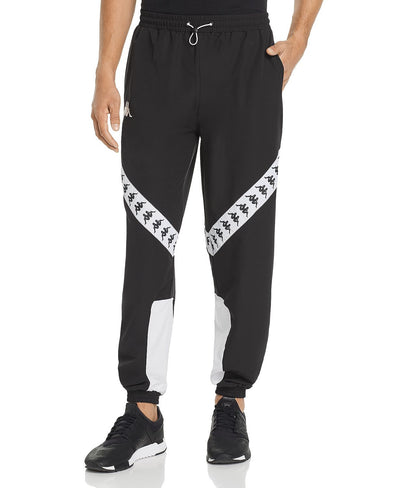 Kappa 222 Banda Balmar Track Pants in Black