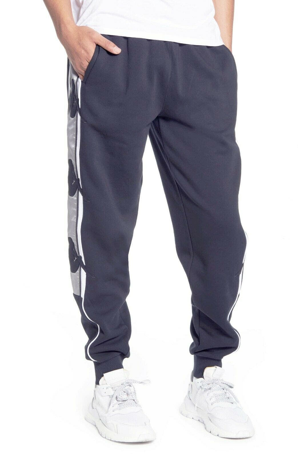 Kappa Authentic Zallard Fleece Sweatpant in Blue Greystone