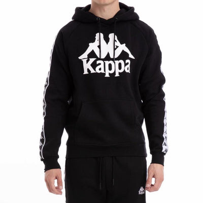 Kappa Hurtado Logo Hoodie Black