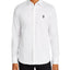 Karl Lagerfeld Paris Logo Patch Slim Fit Shirt White