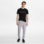 Karl Lagerfeld Paris Mercerized Cotton Embroidered Signature Tee Black