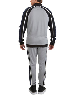 Karl Lagerfeld Soft Feel Color Block Jacket Gray thumbnail 2