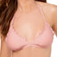 Kate Spade New York Aloha-Pink Marina Piccola Textured/Scalloped Triangle Top