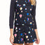 Kate Spade New York Blue Hot Air Balloons Sateen/Modal Pajama Top
